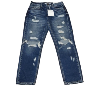 KanCan Larisa Ultra High Rise Mom Jeans Size 5/26 Style # KC7178D